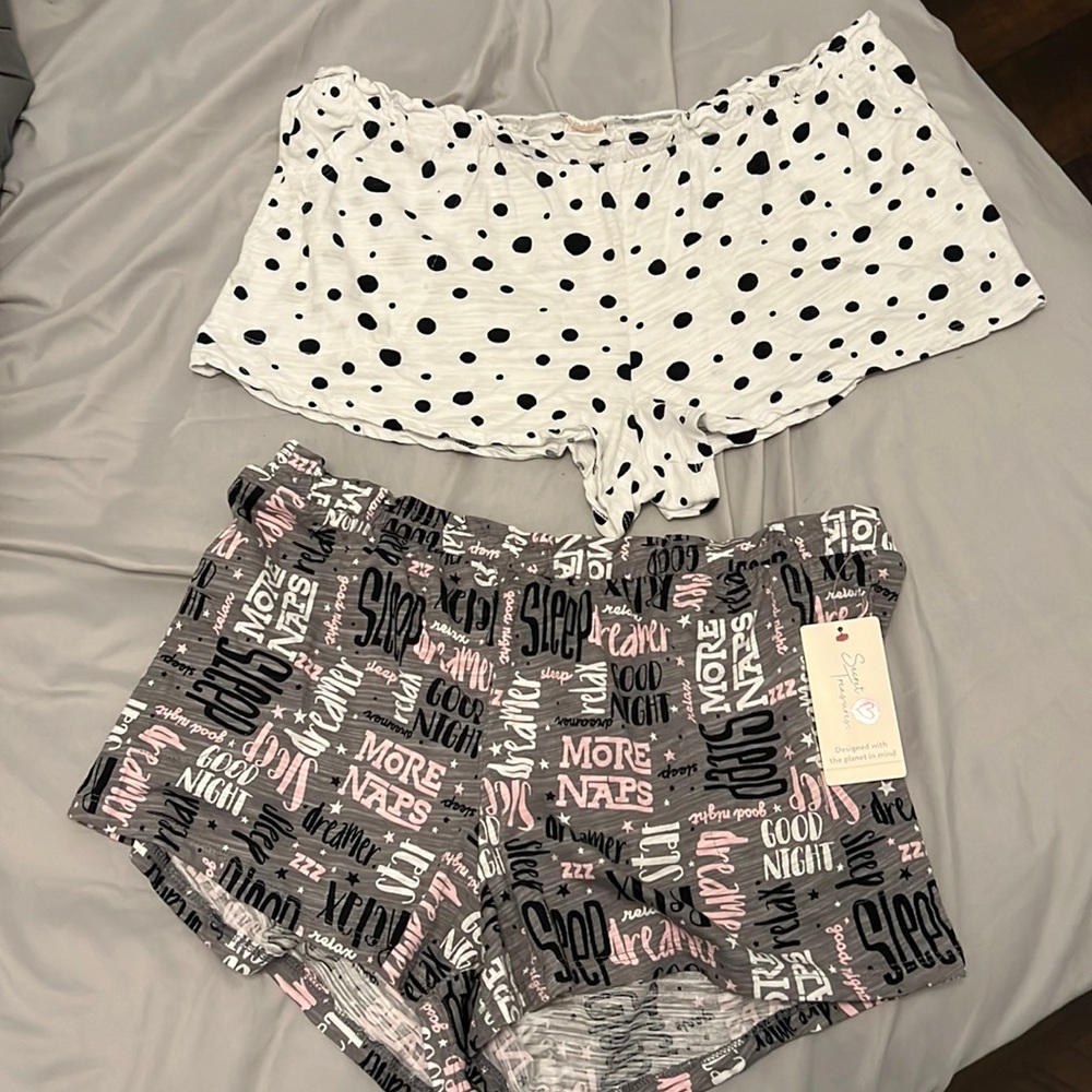 Pajama shorts